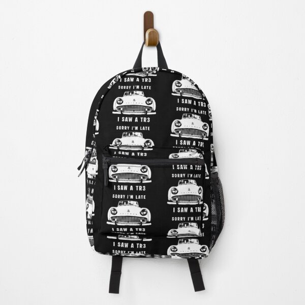 Item preview, Sorry I'm late, I saw a TR3 British classic car (white) designed and sold by soitwouldseem.