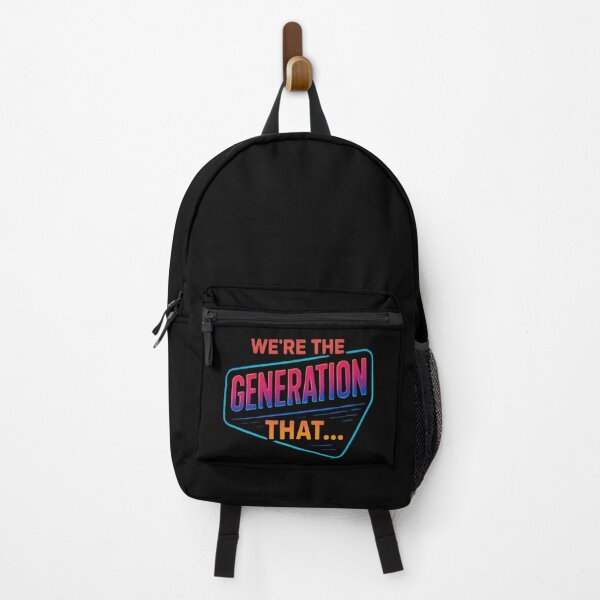 Item preview, We're The Generation That... Retro 80s 90s Aesthetic designed and sold by RDproject.