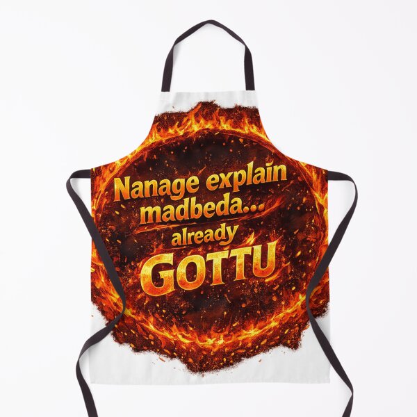 Item preview, Nanage Explain Madbeda Already Gotthu Funny Kannada Meme T-Shirt | Sarcastic Attitude Quote Sticker designed and sold by Kannada Ink Studio.