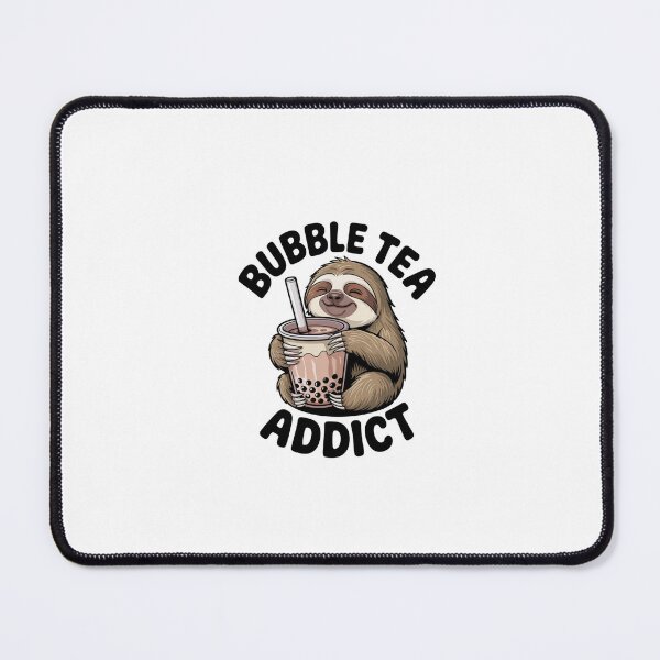 Item preview, Cute Sloth Bubble Tea Lovers Kids T-Shirt Decal designed and sold by Mr-wow.