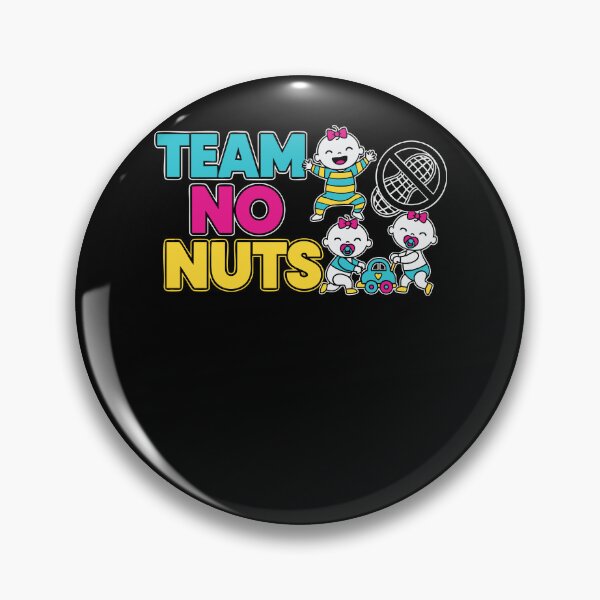 Item preview, Gender Reveal Team No Nuts Baby Shower Mom Dad designed and sold by LuminOrb.