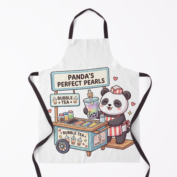 Item preview, Cute Panda Bubble Tea Cartoon designed and sold by MzulhilmiZam.