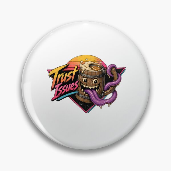 Item preview, Trust Issues Tavern Mug Mimic Retro RPG designed and sold by Fenay Designs.