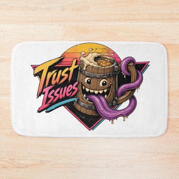 Item preview, Trust Issues Tavern Mug Mimic Retro RPG designed and sold by Fenay Designs.