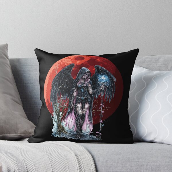 Item preview, Blood Moon Dark Angel – Gothic Fantasy designed and sold by Szpaku desart .
