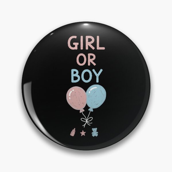 Artikelvorschau, Geschlechtsenthüllung: Mädchen oder Junge? Babyparty in der Schwangerschaft entworfen und verkauft von LuminOrb.