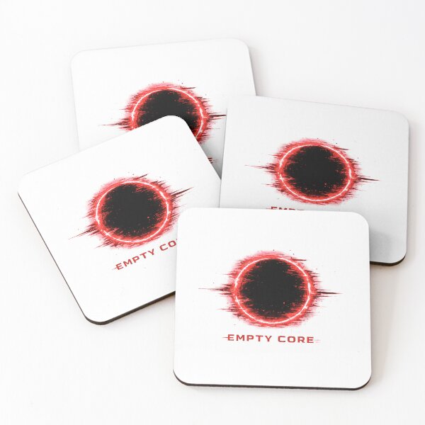 Item preview, Empty Core Glitch Circle Shirt – Cyberpunk Void Red Aesthetic Design designed and sold by UnglaublichGut.