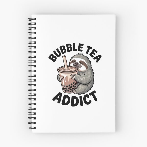 Item preview, BUBBLE TEA ADDICT Funny Sloth Lover Gift designed and sold by Mr-wow.