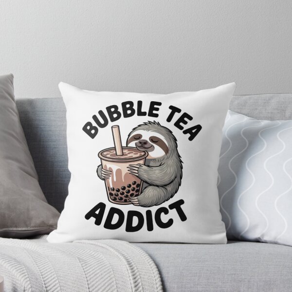 Item preview, BUBBLE TEA ADDICT Funny Sloth Lover Gift designed and sold by Mr-wow.