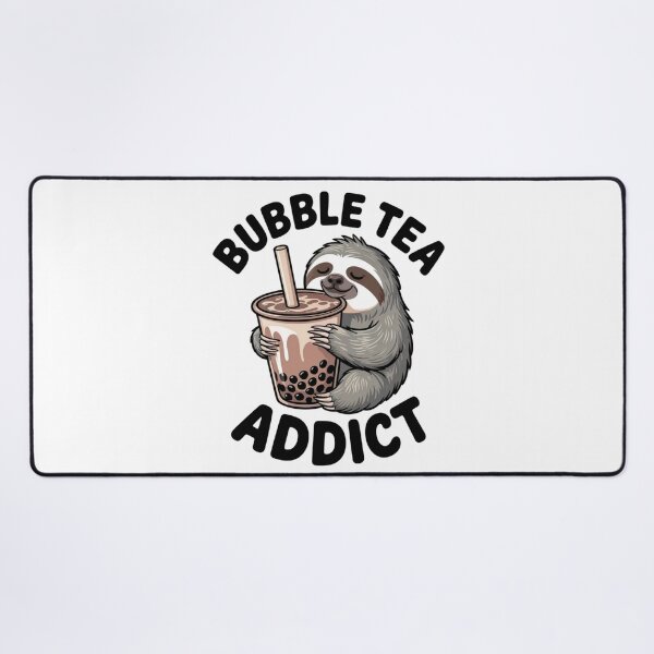 Item preview, BUBBLE TEA ADDICT Funny Sloth Lover Gift designed and sold by Mr-wow.