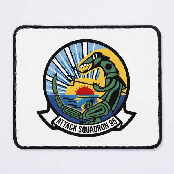 Item preview, VA-95 Attack Squadron "Green Lizards" Insignia designed and sold by CharlieDesings.