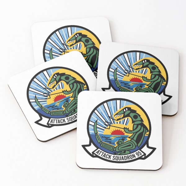Item preview, VA-95 Attack Squadron "Green Lizards" Insignia designed and sold by CharlieDesings.