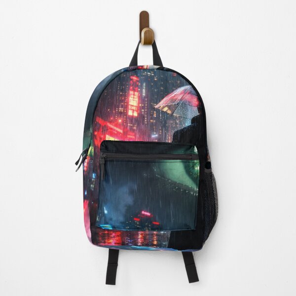 Item preview, Cyberpunk Neon City Giant Eye Rain Sci-Fi Film Poster designed and sold by Cine8.