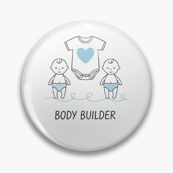 Item preview, Gender Reveal Body Builder Baby Shower Mom Dad designed and sold by LuminOrb.