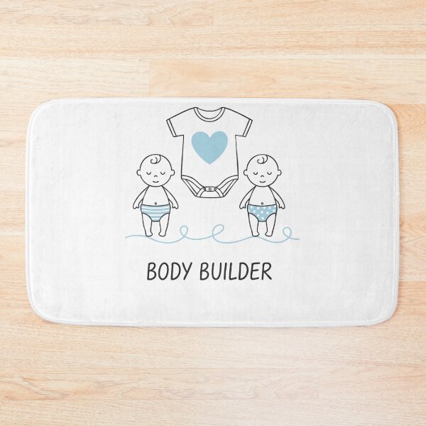 Item preview, Gender Reveal Body Builder Baby Shower Mom Dad designed and sold by LuminOrb.