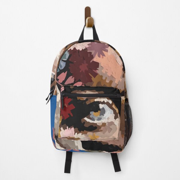 Item preview, Surreal Floral Woman Portrait – Abstract Face with Blossoms Art Print designed and sold by PascoalSimoes.