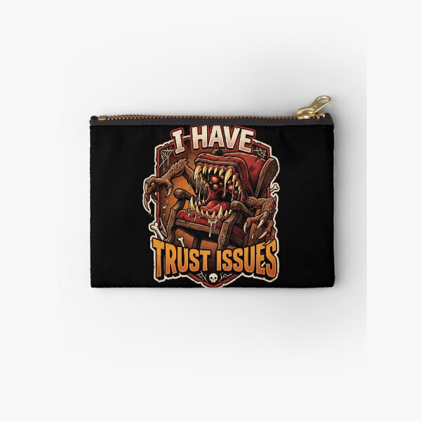 Item preview, I Have Trust Issues Chair Mimic Tabletop RPG designed and sold by Fenay Designs.