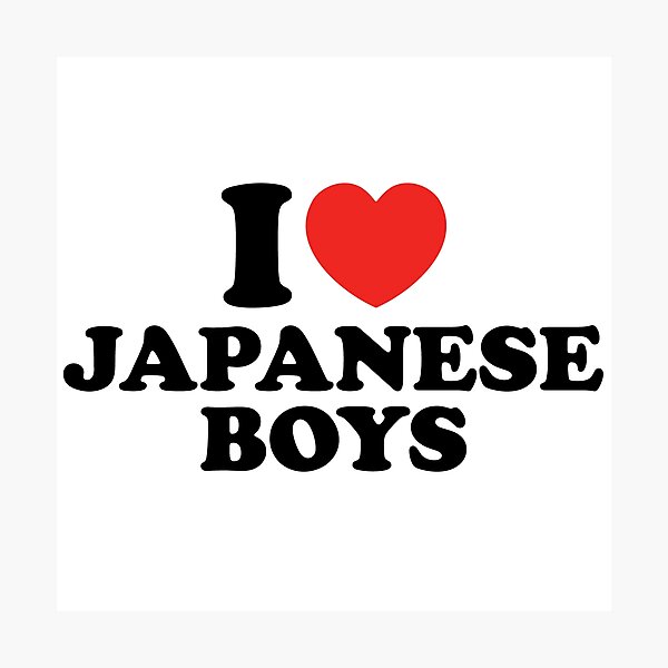 Item preview, I Love Japanese Boys designed and sold by shitpostee.
