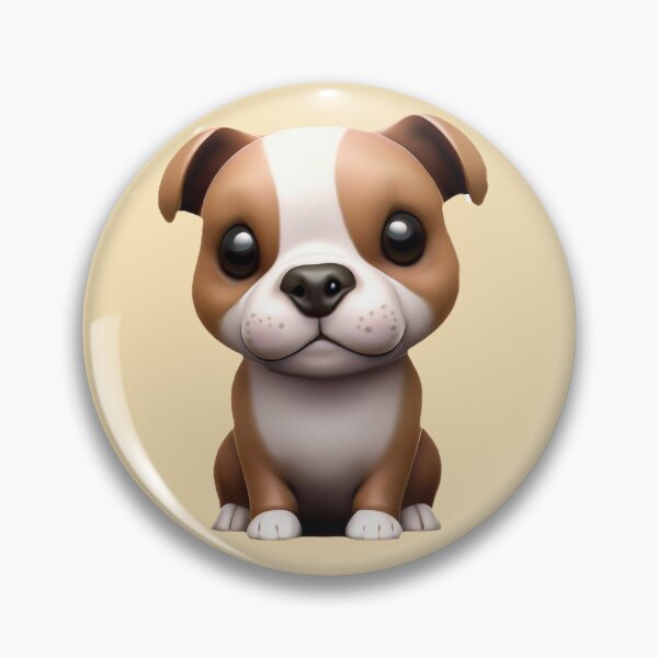 Item preview, Cute Staffie Illustration – Staffordshire Bull Terrier Art designed and sold by The Digital Compass.