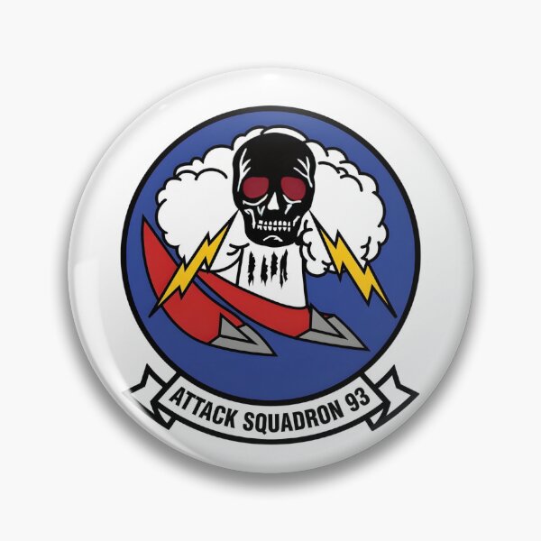 Item preview, Insignia of U.S. Navy Attack Squadron 93 (VA-93) "Blue Blasters" designed and sold by CharlieDesings.