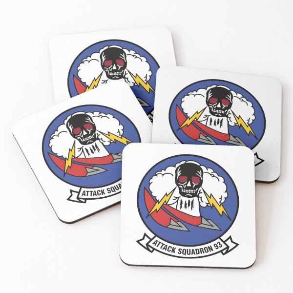 Item preview, Insignia of U.S. Navy Attack Squadron 93 (VA-93) "Blue Blasters" designed and sold by CharlieDesings.