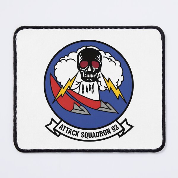 Item preview, Insignia of U.S. Navy Attack Squadron 93 (VA-93) "Blue Blasters" designed and sold by CharlieDesings.