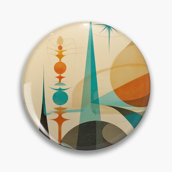 Item preview, ✨Mid Century Desert Landscape Art ✨ designed and sold by CheersTOGETHER.