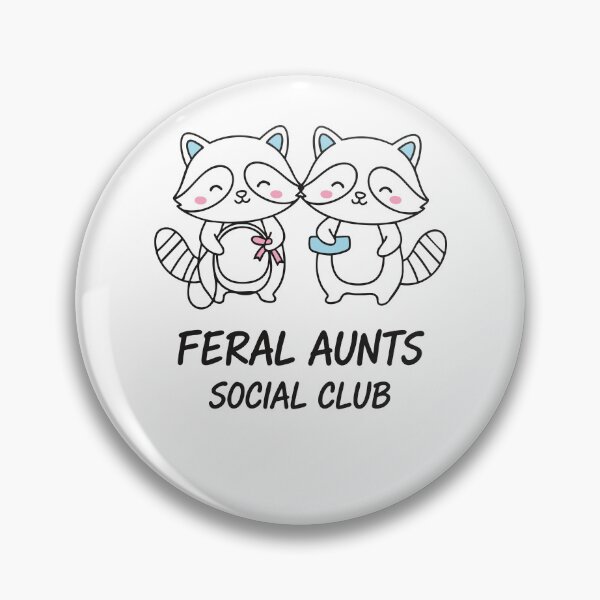 Artikelvorschau, Babyparty zur Geschlechtsenthüllung, Feral Tanten Sozialclub entworfen und verkauft von LuminOrb.