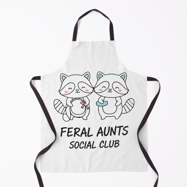 Item preview, Gender reveal Baby Shower Feral Aunts Social Club designed and sold by LuminOrb.