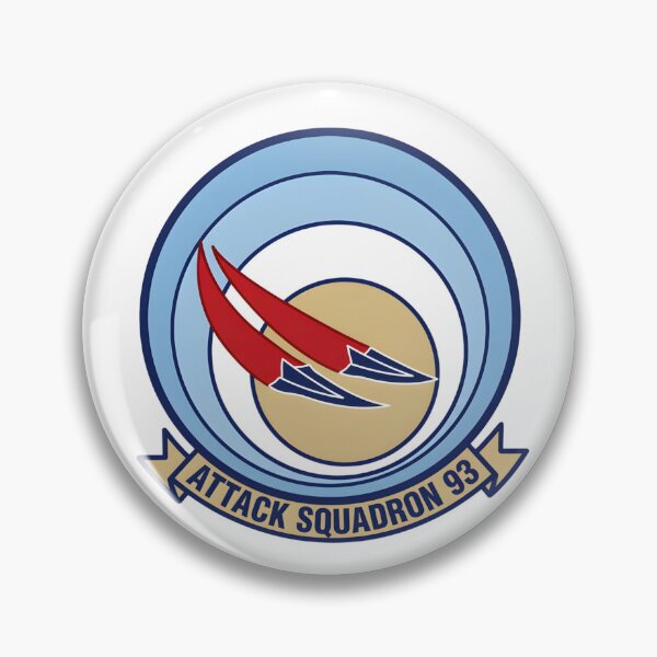 Item preview, U.S. Navy Attack Squadron 93 (VA-93) "Blue Blasters" Legacy Insignia designed and sold by CharlieDesings.