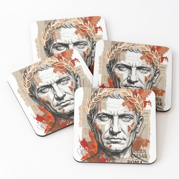 Item preview, Artistic Portrait of Julius Caesar, Eternal Rome designed and sold by Honu2025.