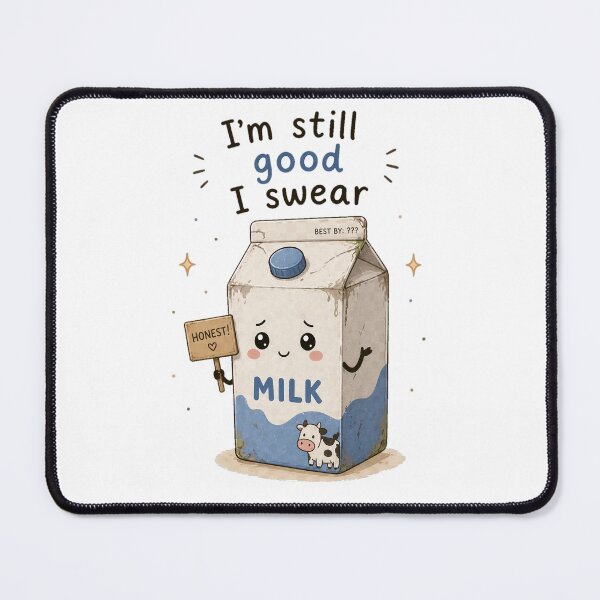 Item preview, I’m Still Good I Swear – Expired Milk Funny Relatable Design designed and sold by InkWanderStudio.