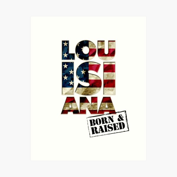 Item preview, Louisiana Fan Gift Sports Football US Flag Proud Strong Awesome Design (3) (2) designed and sold by djpraxis.