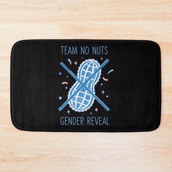 Item preview, Gender Reveal Team No Nuts Baby Shower Baby designed and sold by LuminOrb.