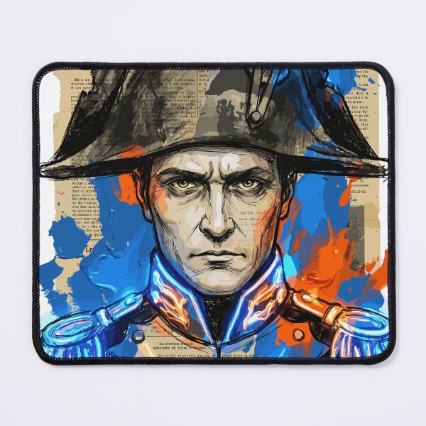 Artikelvorschau, Modernes Porträt von Napoleon Bonaparte (Kunstcollage) entworfen und verkauft von Honu2025.