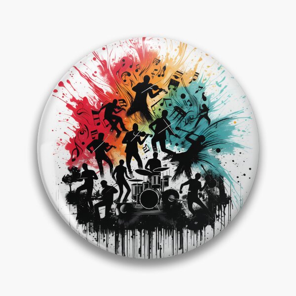 Item preview, Colorful Sound Explosion - World Music Day designed and sold by Art-Arcade6.