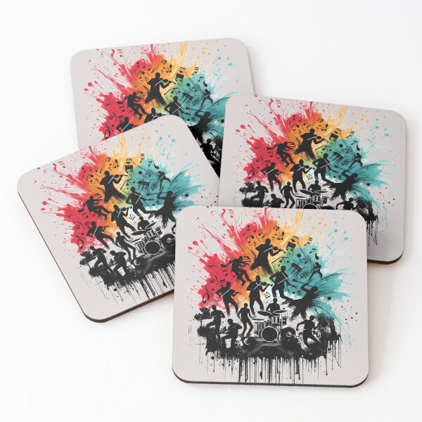 Item preview, Colorful Sound Explosion - World Music Day designed and sold by Art-Arcade6.