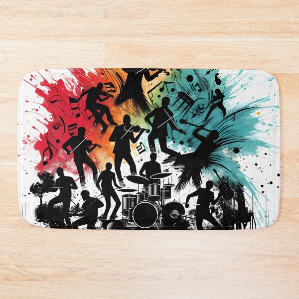 Item preview, Colorful Sound Explosion - World Music Day designed and sold by Art-Arcade6.