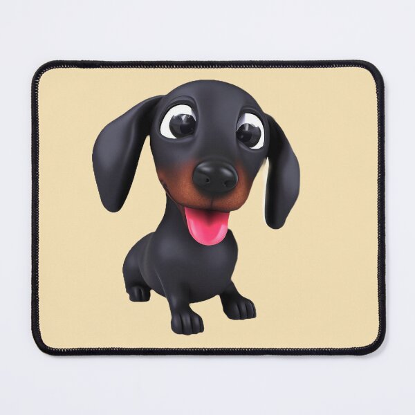 Item preview, Cute Dachshund illustration – Sausage Dog Art designed and sold by The Digital Compass.