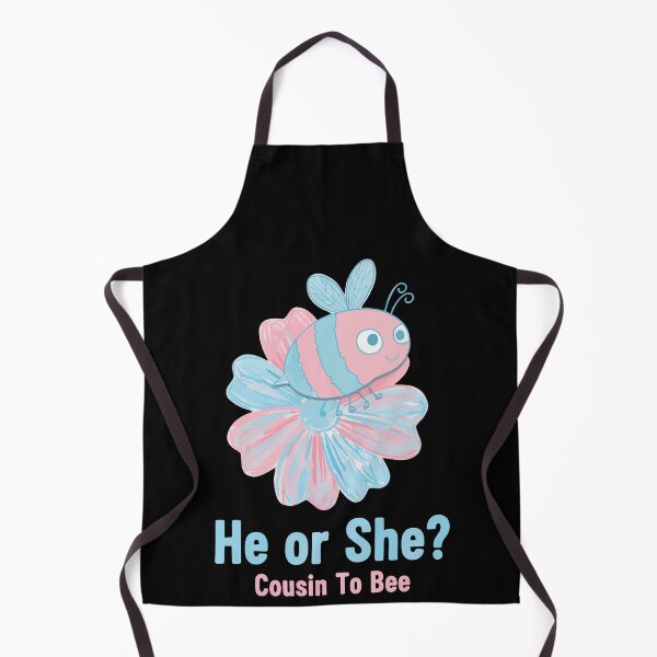 Item preview, Gender Reveal He Or She Cousin To Bee Baby Shower designed and sold by LuminOrb.