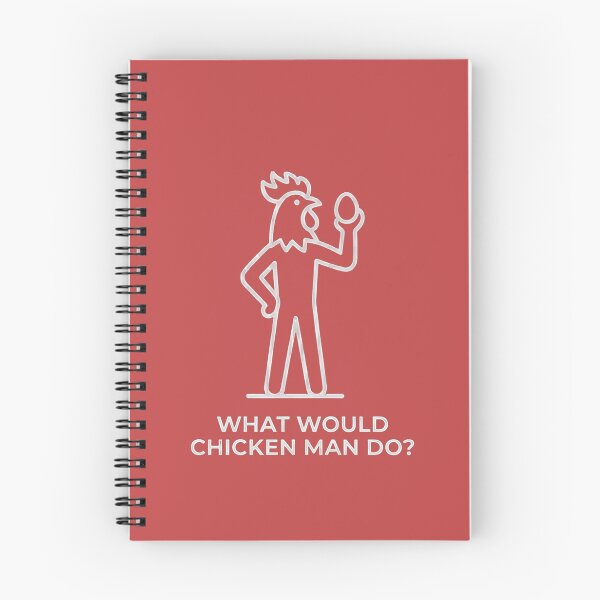 Item preview, Chicken man egg - white logo designed and sold by Chicken Man Designs.