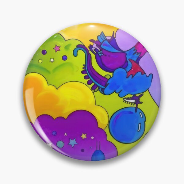 Item preview, peter max (53) - Peter Max Style Psychedelic Pop Art — Bold Colors Cosmic Retro 60s Print designed and sold by KirstenShShop.