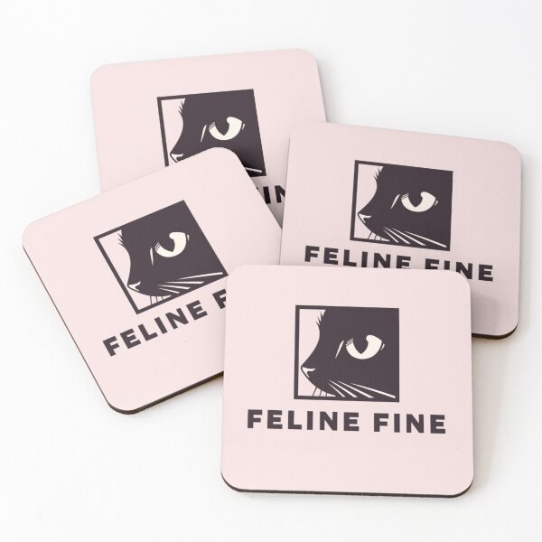 Item preview, Feline Fine Modern Noir Minimalist Cat Collection designed and sold by TZAR WORKS.