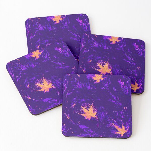Item preview, Japanese Maple in Silver Moonlight — Violet Orange designed and sold by Gentle Bookbinding.