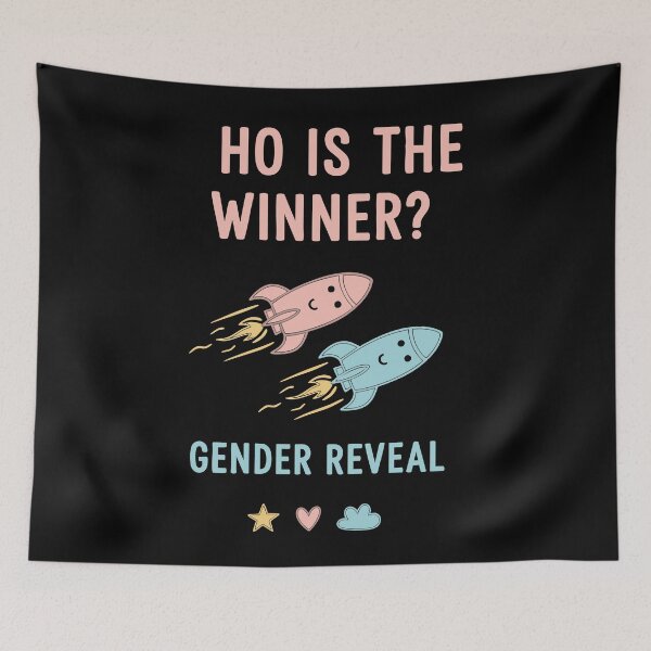 Artikelvorschau, Gender-Reveal-Party: Wer gewinnt? entworfen und verkauft von LuminOrb.