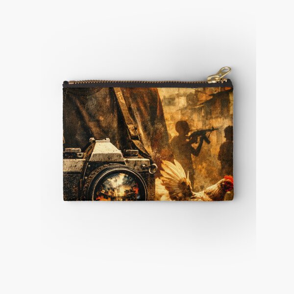 Item preview, Gritty Favela Camera Rio Chaos Brazilian Cinema Poster designed and sold by Cine8.