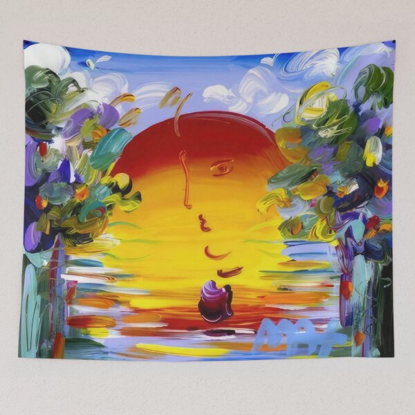 Item preview, peter max (58) - Peter Max Style Psychedelic Pop Art — Bold Colors Cosmic Retro 60s Print designed and sold by KirstenShShop.