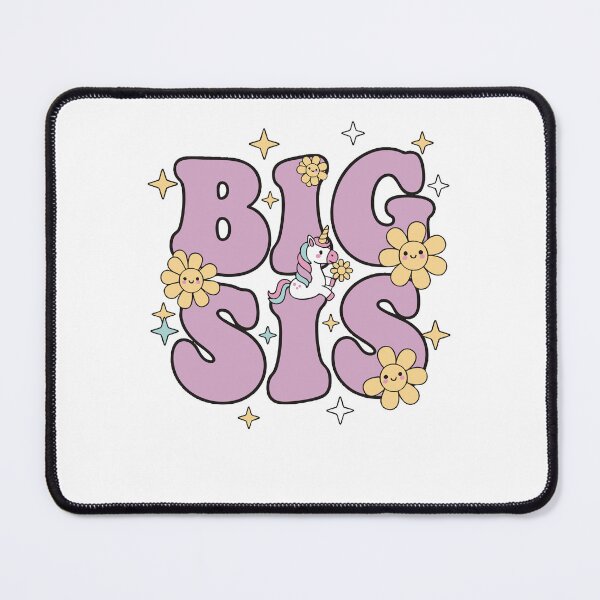 Item preview, Gender reveal Big Sis big sister baby shower team designed and sold by LuminOrb.