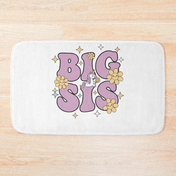 Item preview, Gender reveal Big Sis big sister baby shower team designed and sold by LuminOrb.