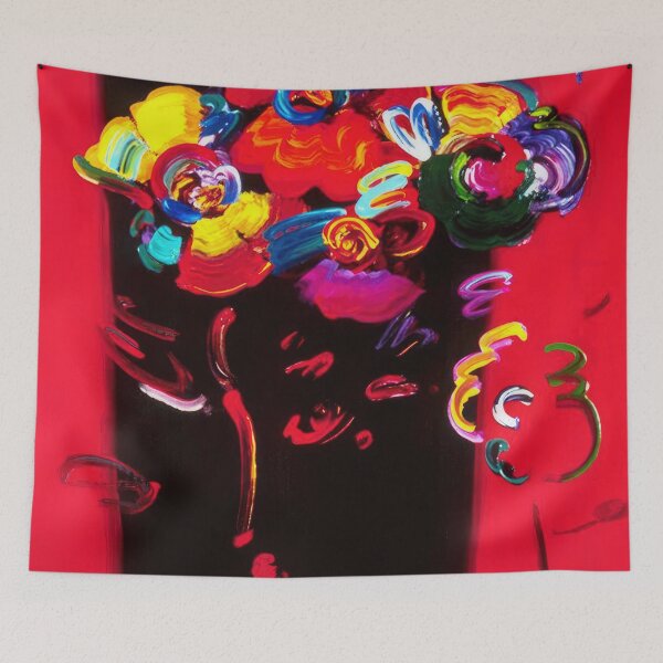 Item preview, peter max (60) - Peter Max Style Psychedelic Pop Art — Bold Colors Cosmic Retro 60s Print designed and sold by KirstenShShop.